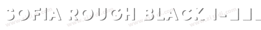 Sofia Rough Black 1字体转换